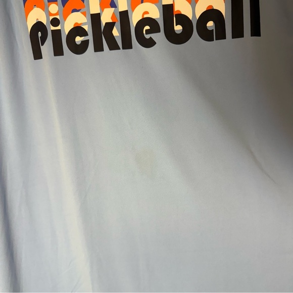 Court Haley Pickleball Men's Blue Shirt Size L - Picture 5 of 6